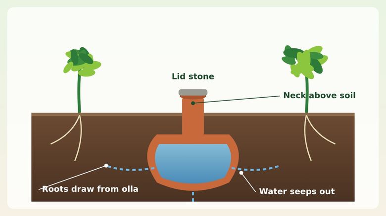 DIY Olla Pot Irrigation for Containers and Raised Beds